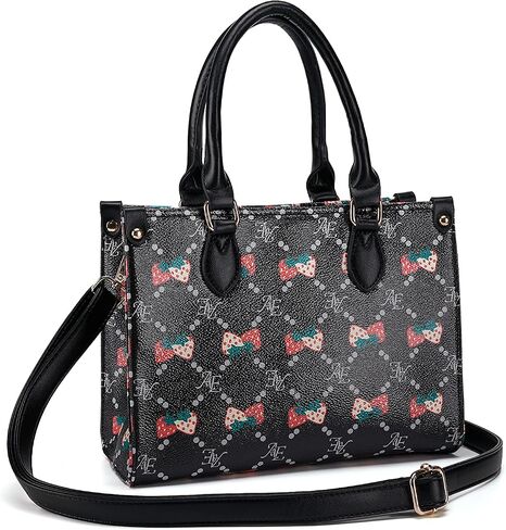 Small Tote Bag for Women Square Shape Handbag Double Top Handles Purse with Sunflower Print and Removable Shoulder Strap in Saudi Arabia