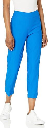 SLIM-SATION Women's Pull on Twill Crop with Back Pockets in Kuwait