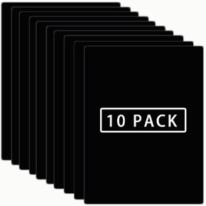 Orange HTV Heat Transfer Vinyl Bundle: 10 Pack 12" x 10" Sheets - Orange Iron on Vinyl for T-Shirt, Heat Transfer Vinyl for Cricut, Silhouette Cameo or Heat Press Machine