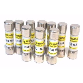 10 NEW LITTELFUSE FLQ-15A FUSES FLQ15A