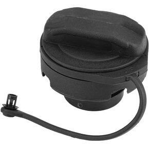 Fuel Gas Tank Cap, Black ABS Fuel Tank Gas Cap Cover Fuel Tank Cap Assembly 1J0201553A Replacement Fit for A3 A4 A6 RS6 S6 S8 Beetle Cabrio Touareg