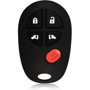 Replacement for 2017 2018 2019 2020 Toyota Sienna Key Fob Remote Control GQ43VT20T 5 Buttons 315MHz