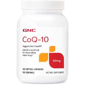 GNC CoQ-10 200mg, 30 Softgels, Supports Cardiovascular Health