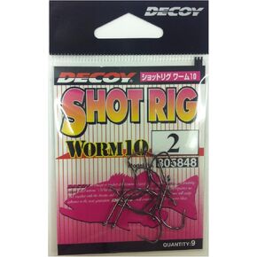Katsuichi Decoy Worm 10 Shot Rig