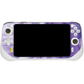 MightySkins Glossy Glitter Skin Compatible with Logitech G Cloud Gaming Handheld - Lavendar Acrylic | Protective, Durable High-Gloss Glitter Finish | Easy to Apply | Made in The USA