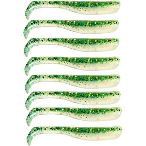 Z-Man Slim SwimZ 2 1/2 inch Soft Plastic Paddle Tail Swimbait 8 Pack