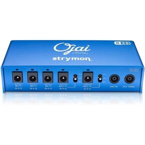 Strymon Ojai R30 High Current Guitar Pedal Power Supply Expansion Kit for 9V, 12V and 18V effects pedals, Five Outputs Provide 500mA of Current Each