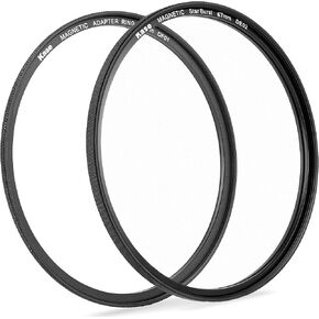Kase Wolverine 67mm Star Burst 4 Point Filter Magnetic Shockproof Tempered Optical Glass Filter Incl Adapter