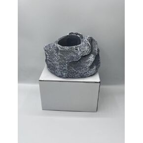 Rough Gray Aquarium Plant Holder - (Rough Gray)