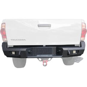 Steel Bumper for 2005-2015 Tacoma | No Trim Required, Black (Front Bumper)