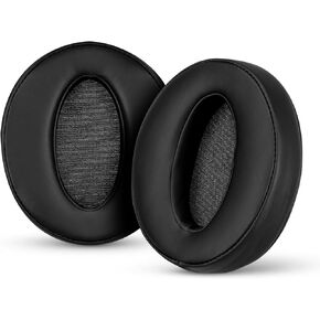 Replacement Earpads for Sennheiser HD 4.50, HD 350BT, HD 4.40BT, HD 4.50BT, HD 4.50BTNC, HD 450BT. Soft PU Leather, Extra Comfort & Durability by Brainwavz (Black)