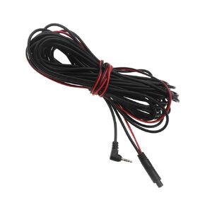 10m Car Camera Extension Cables 2.5mm Male to 4 Pin Backup Camera Cord Dash Cam Reverse Camera Extension Cables for Car Truck Motorhome Bus Van Black