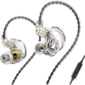 TRN CS4 High-Definition Analysis in-Ear Earphones 10mm Dual Magnet Dynamic Driver (3.5mm Without mic)