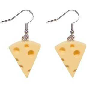 Resin Drop Handmade Gift Eardrop Cute Funny Emulational Charm Food Cartoon Snacks Popcorn Earring Strawberry Fruits