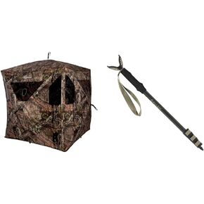 أميريستيب بريكهاوس 3 أشخاص سهل الإعداد منخفض الضوضاء للصيد المموه للمكفوفين الأرضي، موسي أوك تفكك البلد in Kuwait