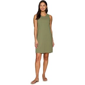 RBX Cotton Blend Sun Dress for Women, Lightweight Sleeveless Athleisure Tunic Tank Dress with Plus Sizes