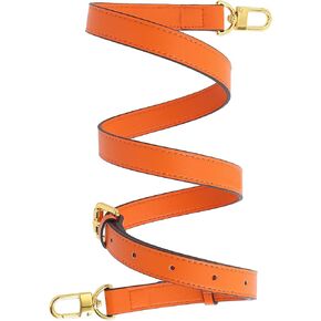 حقيبة يد بديلة بحزام محفظة من الجلد الطبيعي، طويلة قابلة للتعديل in Kuwait