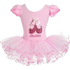 Lito Angels Girls Sequined Ballerina Shoe Ballet Tutus Dancewear Costume