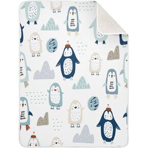 ALAZA Aqua Turtle Sea Kids Baby Blankets Unisex Newborn,Super Soft Comfy Minky Baby Blanket, for Toddler Baby Nursery Bed Blankets Stroller Crib Shower Gifts 30 X 40 Inch