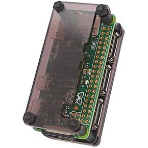 Raspberry Pi Zero W Protector for 4-Port Stackable USB Hub HAT - Orange