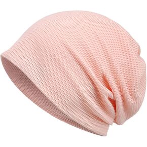 Jemis Soft Cotton Slouchy Stretch Skull Cap Beanie for Men Women