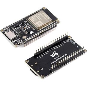 with Pre-soldered Header ESP32-C6 Microcontroller WiFi 6 Development Board Adopts ESP32-C6-WROOM-1-N8 Module 8MB Flash, Integrated WiFi 6, Bluetooth 5 and and IEEE 802.15.4