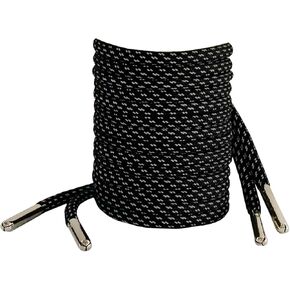 Iron head Round shoelaces Reflective for sneakers