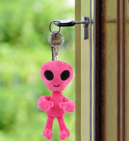 DolliBu Alien Plush Keychain Stuffed Figure Toy for Kids Bag, Purse, Backpack, Handbag in Kuwait