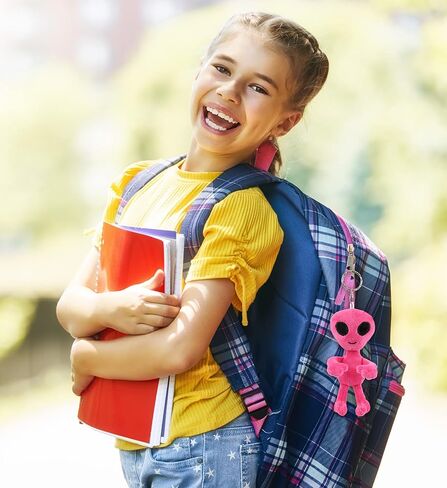 DolliBu Alien Plush Keychain Stuffed Figure Toy for Kids Bag, Purse, Backpack, Handbag in Kuwait