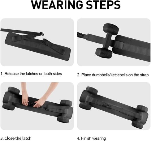 Hip Thrust Belt, Anti-Slip Booty Belt, Easy to Use with Dumbbells for Booty Workout Dips Push-ups in Saudi Arabia