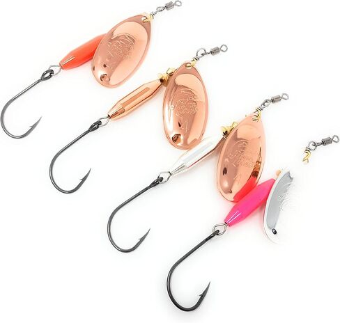 دوارات الصيد المرجحة من Prime Lures باللون الفضي الحقيقي in Kuwait