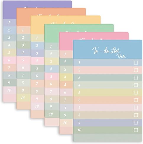 Say Goodbye to Boring Sticky Notes with SIMPWAY to Do List Sticky Notes - 300 Sheets 4 x 6 Inches to Do List Notepad - Great for Work and Back to School in Saudi Arabia