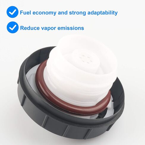 غطاء الغاز، غطاء الوقود استبدال 17670-SM4-A04، 17670SM4A04 متوافق مع Honda Acura - 1990-2002 Accord، 1997-2001 CRV، 1993-2000 Civic، 1995-2001 Odyssey Prelude Integra، 2000-2001 Insight S2000، المزيد in Saudi Arabia