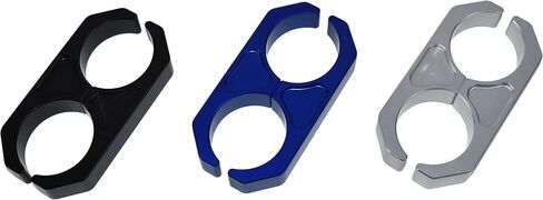 A-Team Performance Universal عالي التحمل من الفولاذ المقاوم للصدأ T6 ألومنيوم كويلوفر خزان الصدمات متوافق مع شيفروليه، جي إم سي، دودج، فورد، تويوتا، ميتسوبيشي، هوندا، أزرق in Kuwait