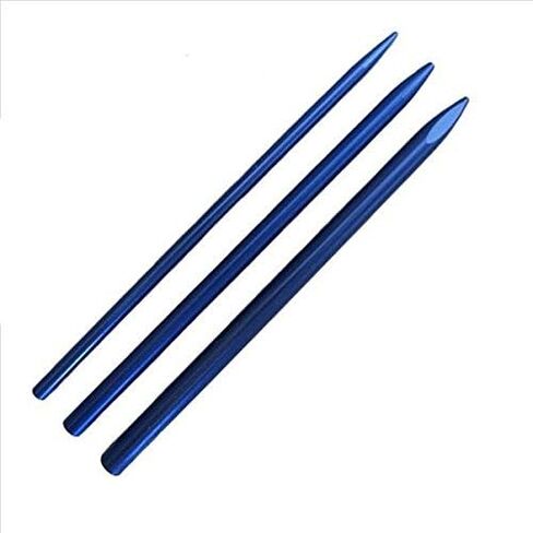 3 Different Size Paracord Lacing Needles by Jig Pro Shop (Blue) in Saudi Arabia