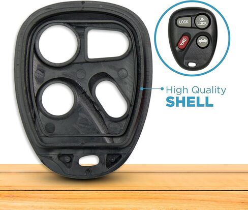 بديل Keyless2Go لحافظة الغلاف الجديدة ووسادة 4 أزرار لمفتاح التحكم عن بعد FCC KOBLEAR1XT KOBUT1BT - الغلاف فقط (عبوتان) in Saudi Arabia