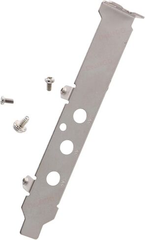 Deal4GO 4U 12cm Full-Height Profile Bracket Backplate 50mm Mounting 3 Hole Antenna for Desktop M.2 WiFi PCIe Adapter in Saudi Arabia