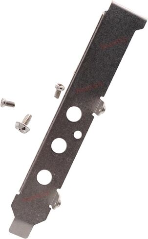 Deal4GO 4U 12cm Full-Height Profile Bracket Backplate 50mm Mounting 3 Hole Antenna for Desktop M.2 WiFi PCIe Adapter in Saudi Arabia