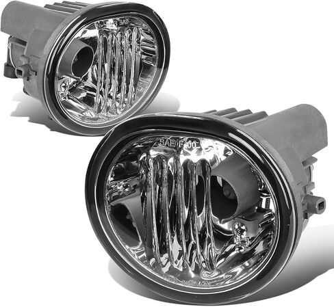 Auto Dynasty Compatible with Scion tC/Matrix/Pontiac Vibe Pair of Bumper Driving Fog Lights (Smoked Lens) in Saudi Arabia