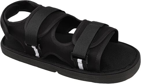 Post Op Shoe for Broken Foot or Toes, Adjustable Medical Walking Shoe for Post Surgery, Surgical Walking Boot Cast, Medical Boot with Foot Cast Cover, Soft Sole, Universal For Left And Right Feet (1 pack) in Saudi Arabia
