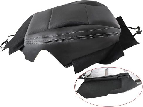 GXARTS Driver Side Bottom Perforated Leather Replacement A/C Seat Cover Slate Black Compatible with Subaru Outback Legacy 2015 2016 2017 2018 2019 in Saudi Arabia