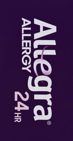 Allegra Adult 24HR Non-Drowsy Antihistamine, 30 Tablets, Fast-acting Allergy Symptom Relief, 180 mg in Saudi Arabia