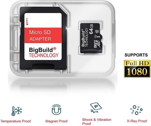 8GB Ultra Fast 80MB/s Micro SDHC Memory Card for Ulefone Power Armor 16 Pro, 18/18T, 19, X11 Pro Cell Phone in Saudi Arabia
