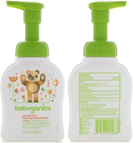 Babyganics Alcohol Free Foaming Hand Sanitizer - Mandarin - 1.69 oz in Kuwait