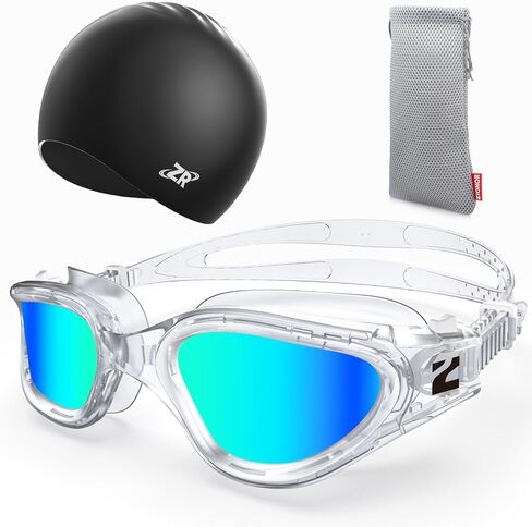 نظارات السباحة ZIONOR G1 SE مع قبعة السباحة المضادة للضباب للرجال والنساء in Kuwait