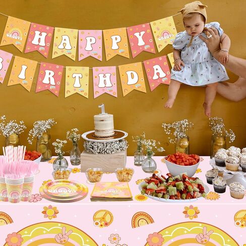 لوازم الحفلات الرائعة، تتضمن لافتة عيد ميلاد بوهو هيبي، ومفرش طاولة رائع، وأطباق، وأكواب، ومناديل لحفلة عيد ميلاد هيبي بوهو رينبو داسي الرجعية، واثنين من ديكورات حفلات عيد الميلاد الرائعة، تكفي 20 شخصًا in Kuwait