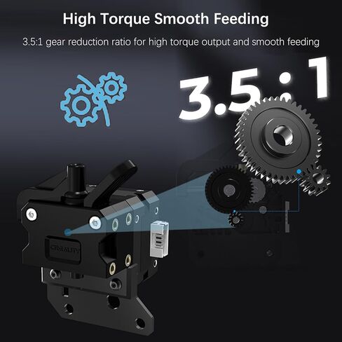 2023 Official Creality Ender 3 Neo Sprite Direct Drive Sprite Extruder Kit، Dual Gear Extruder SE-Neo Creality Ender 3 Neo/Ender 3 V2 Neo/Ender 3 Max Neo/Ender 2 Pro طابعات ثلاثية الأبعاد، للإصدار Neo in Kuwait