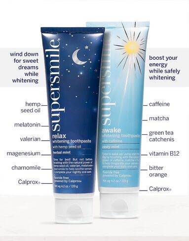 Supersmile Professional Awake Whitening Toothpaste for your Morning Routine - Clinically Proven to Whiten Teeth Up to 6 Shades (Zesty Mint, 4.2 Oz) in Saudi Arabia