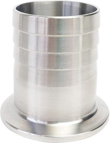 OD 25MM 1" Hose Barbed Adapter, Sanitary Pipe Fitting Fits OD 50.5MM Tri Clamp Ferrule SS304 in Saudi Arabia