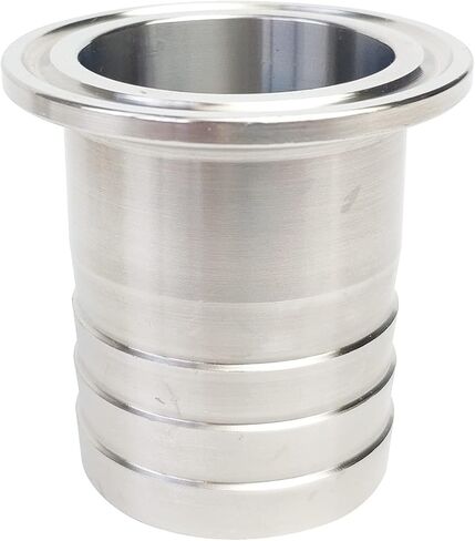 OD 25MM 1" Hose Barbed Adapter, Sanitary Pipe Fitting Fits OD 50.5MM Tri Clamp Ferrule SS304 in Saudi Arabia